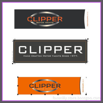 Promotional Feather Banner with Eyelets for Outdoor Flag